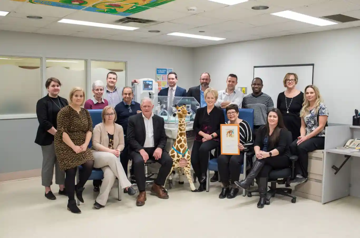 Group photo of Phoenix medical staff